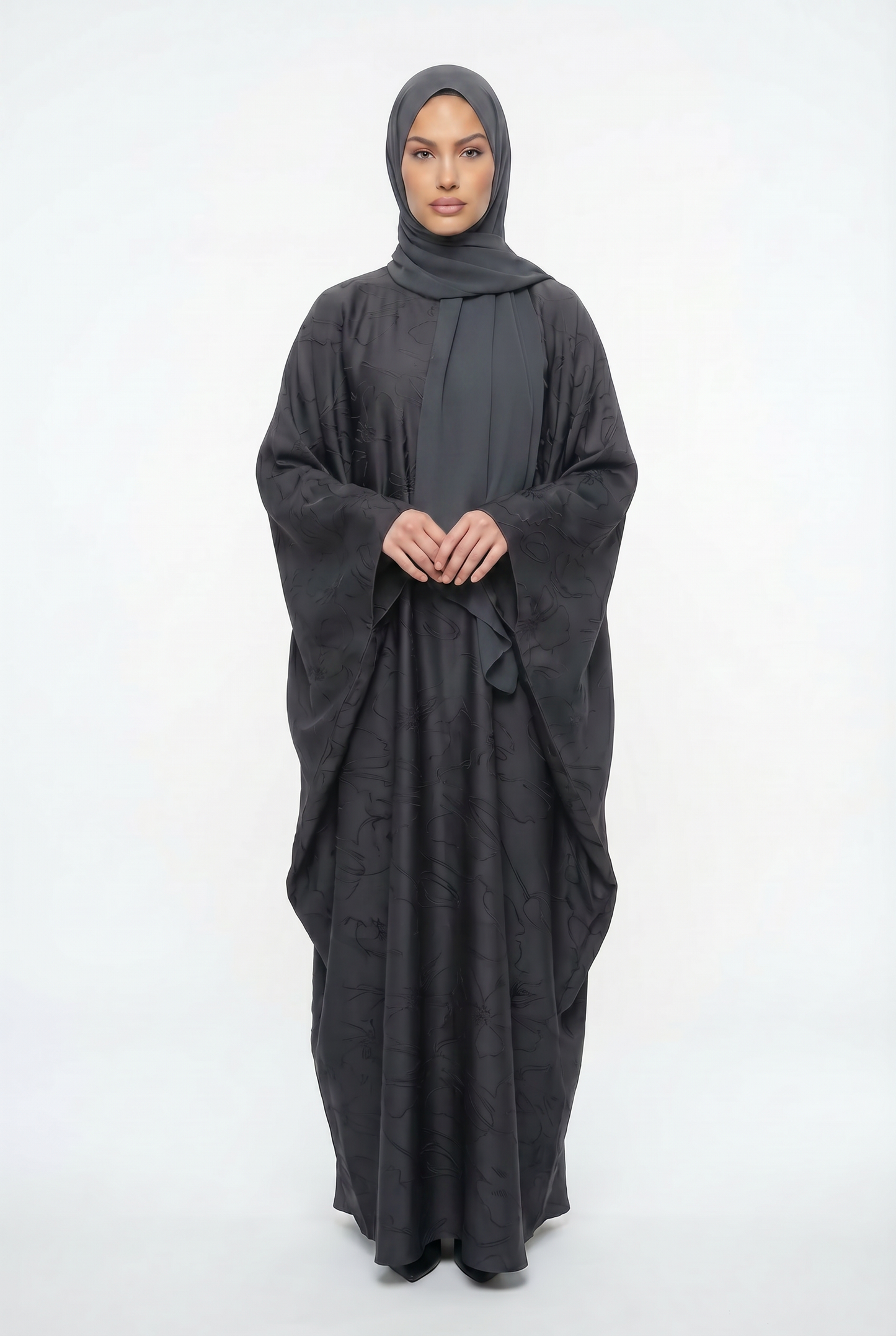 BLOOM JACQUARD ABAYA SET
