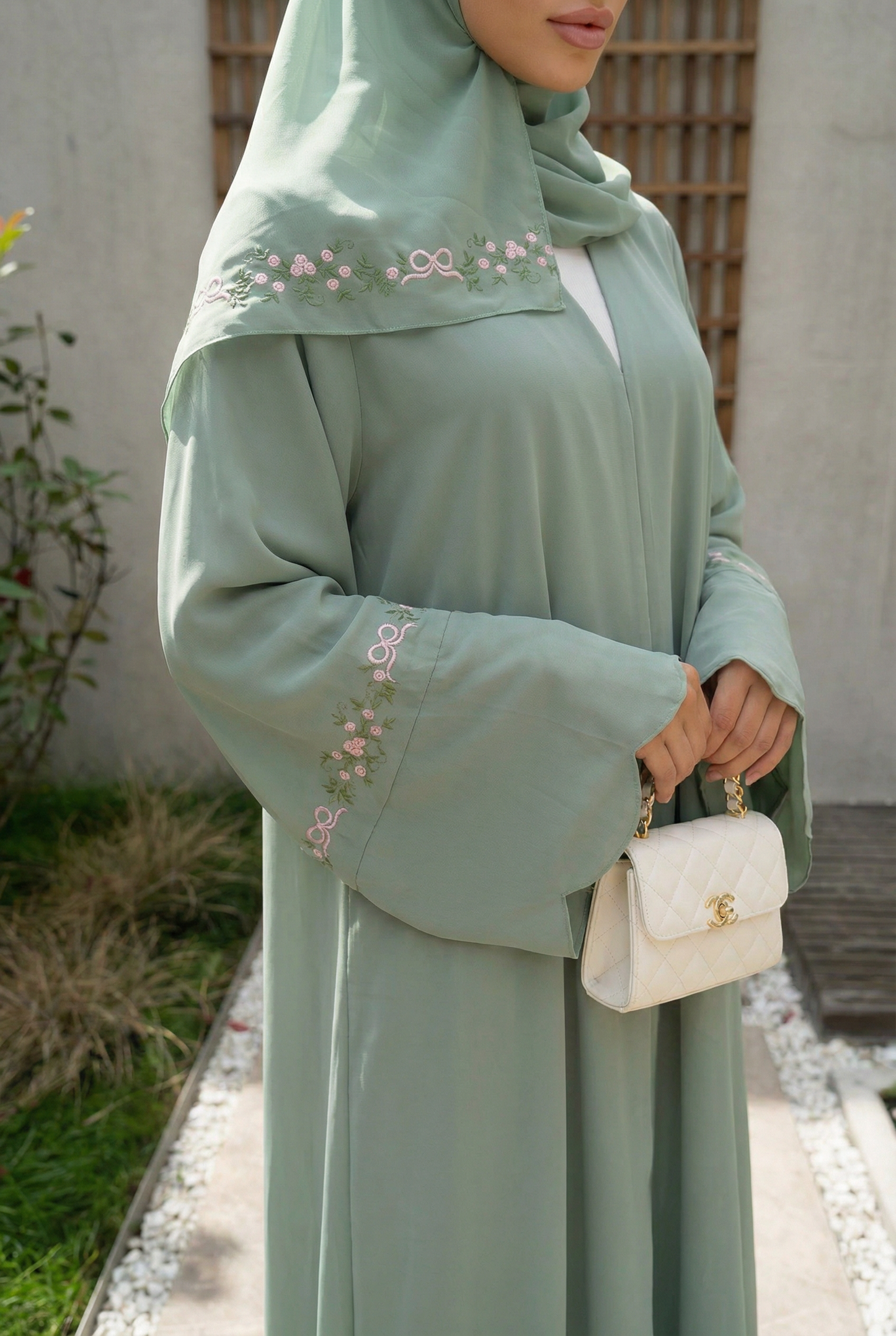 JARDIN ABAYA SET