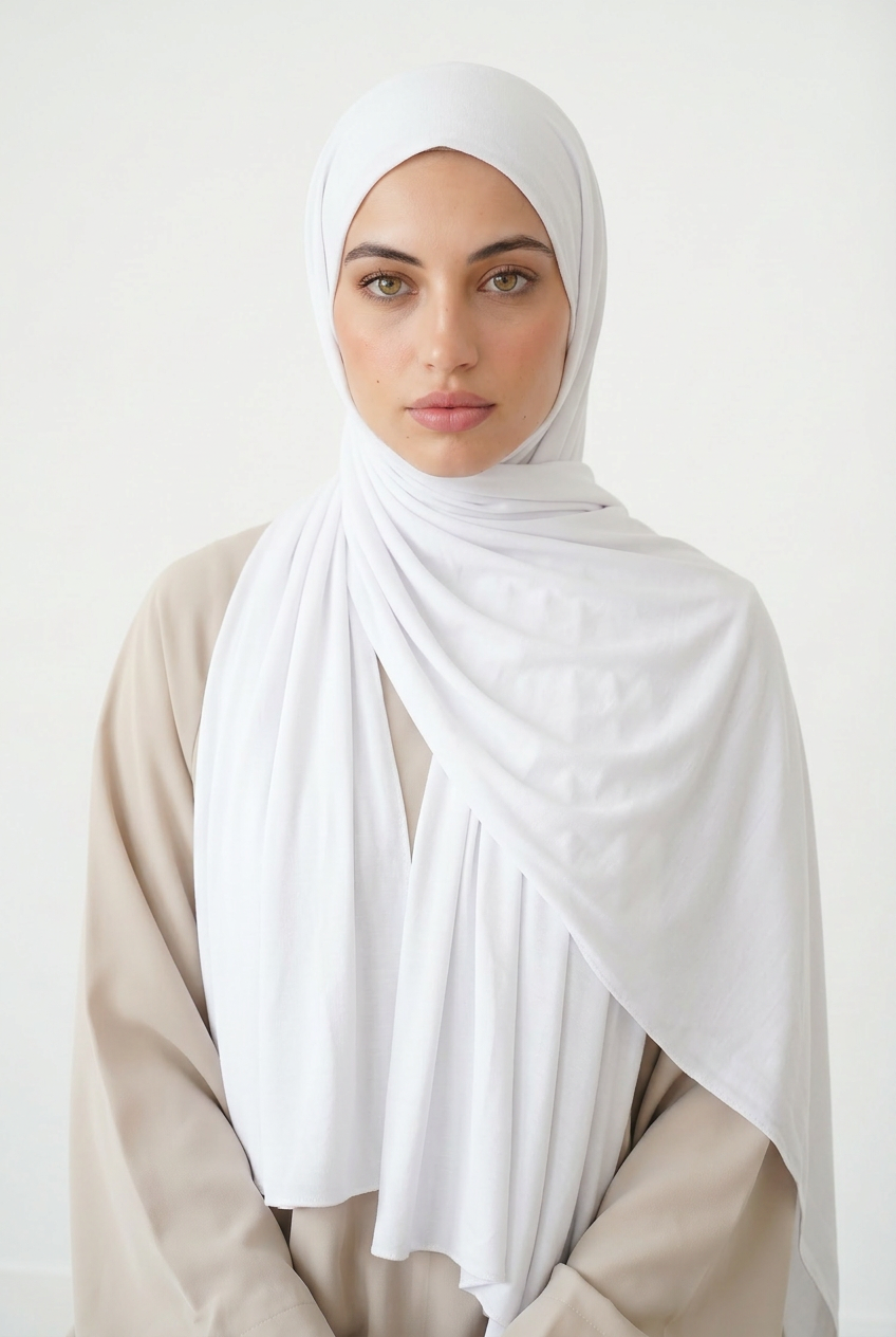 ZAYMUR WHITE HIJAB