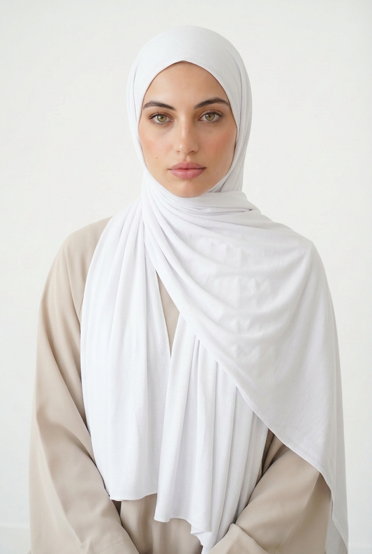 ZAYMUR WHITE HIJAB