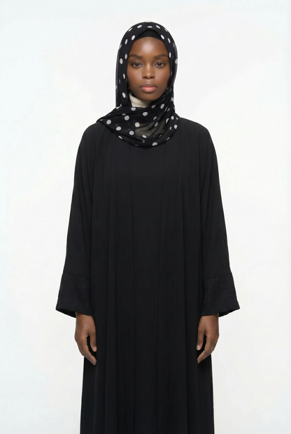 2pics Muslim Sets Muslim Jilbab Two Pieces Women Out Abaya Loose Cardigan Coat Sleeveless Inner Dress Prayer Clothing with Belt
