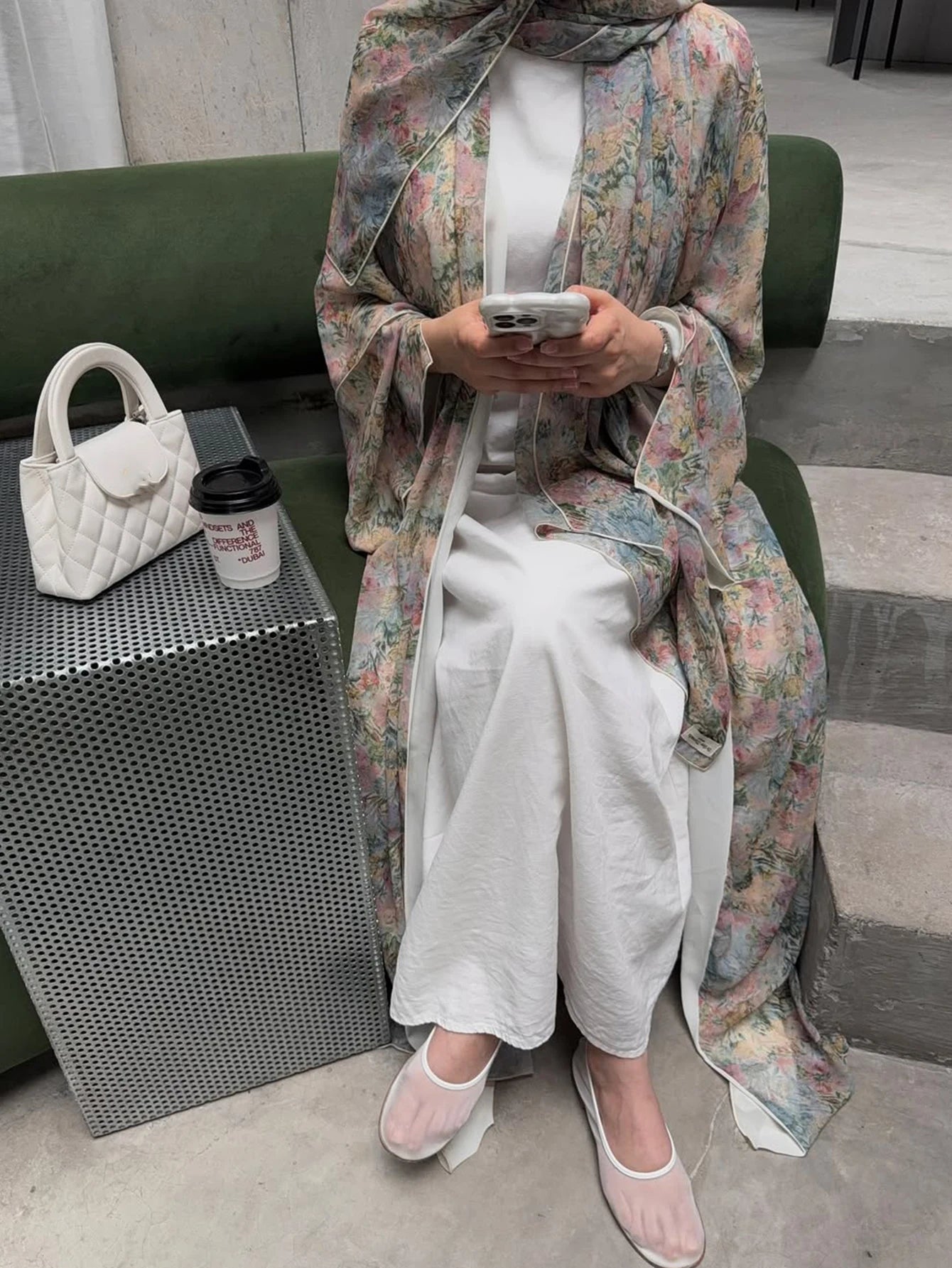 ZAYMUR AQUARELLE ABAYA