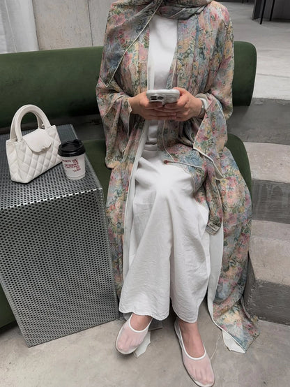 ZAYMUR AQUARELLE ABAYA