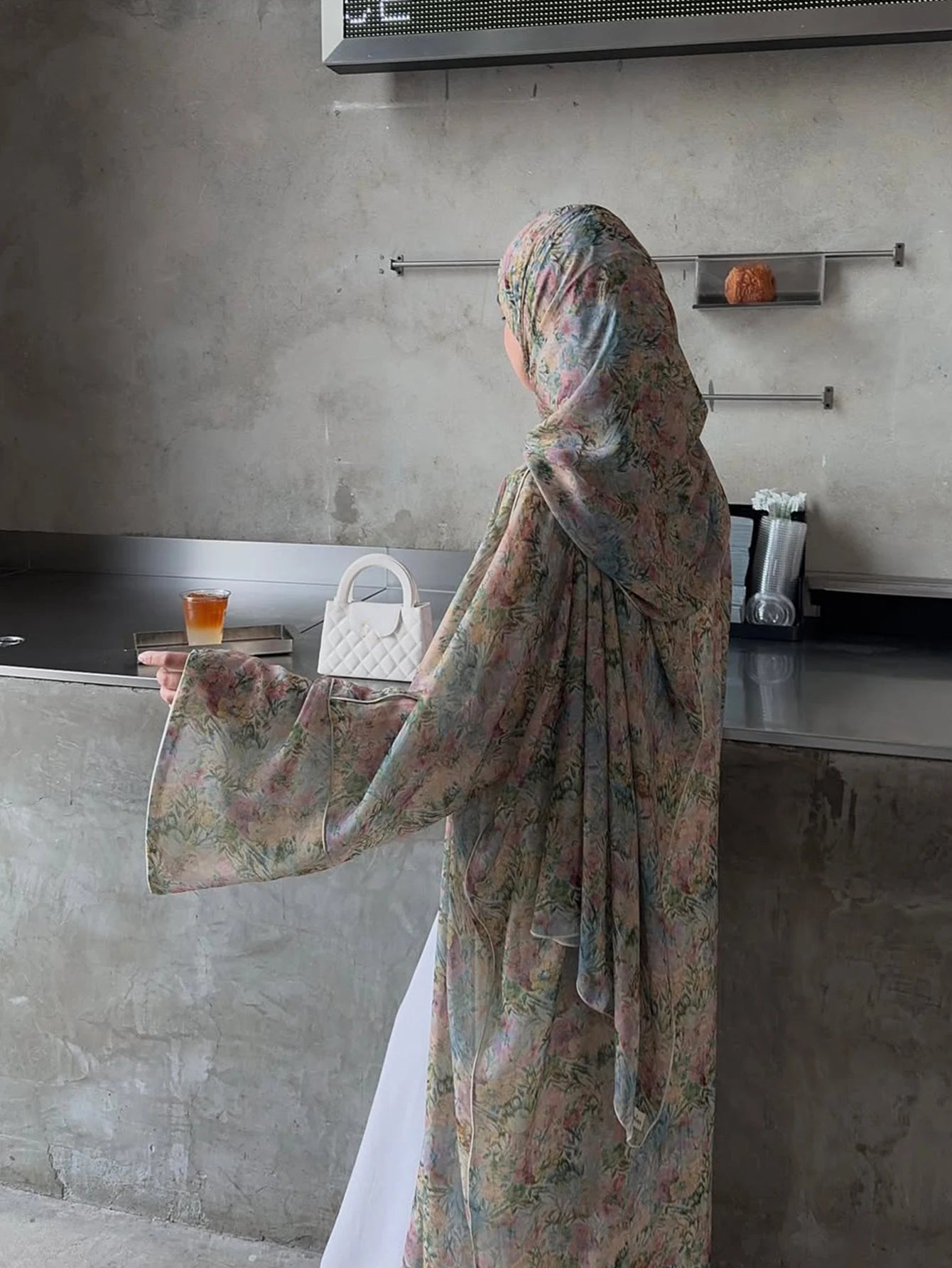 ZAYMUR AQUARELLE ABAYA