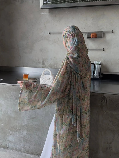 ZAYMUR AQUARELLE ABAYA