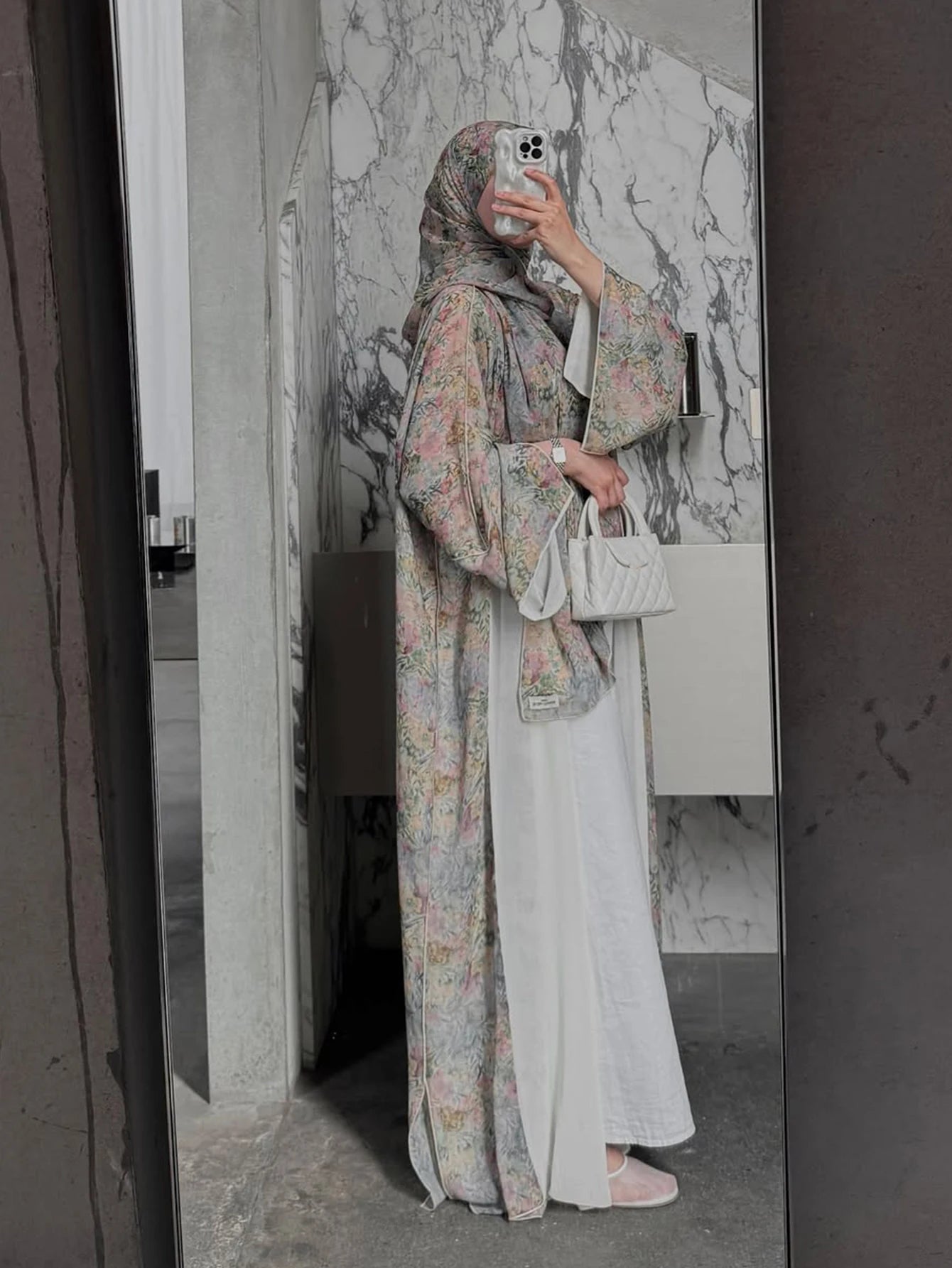 ZAYMUR AQUARELLE ABAYA