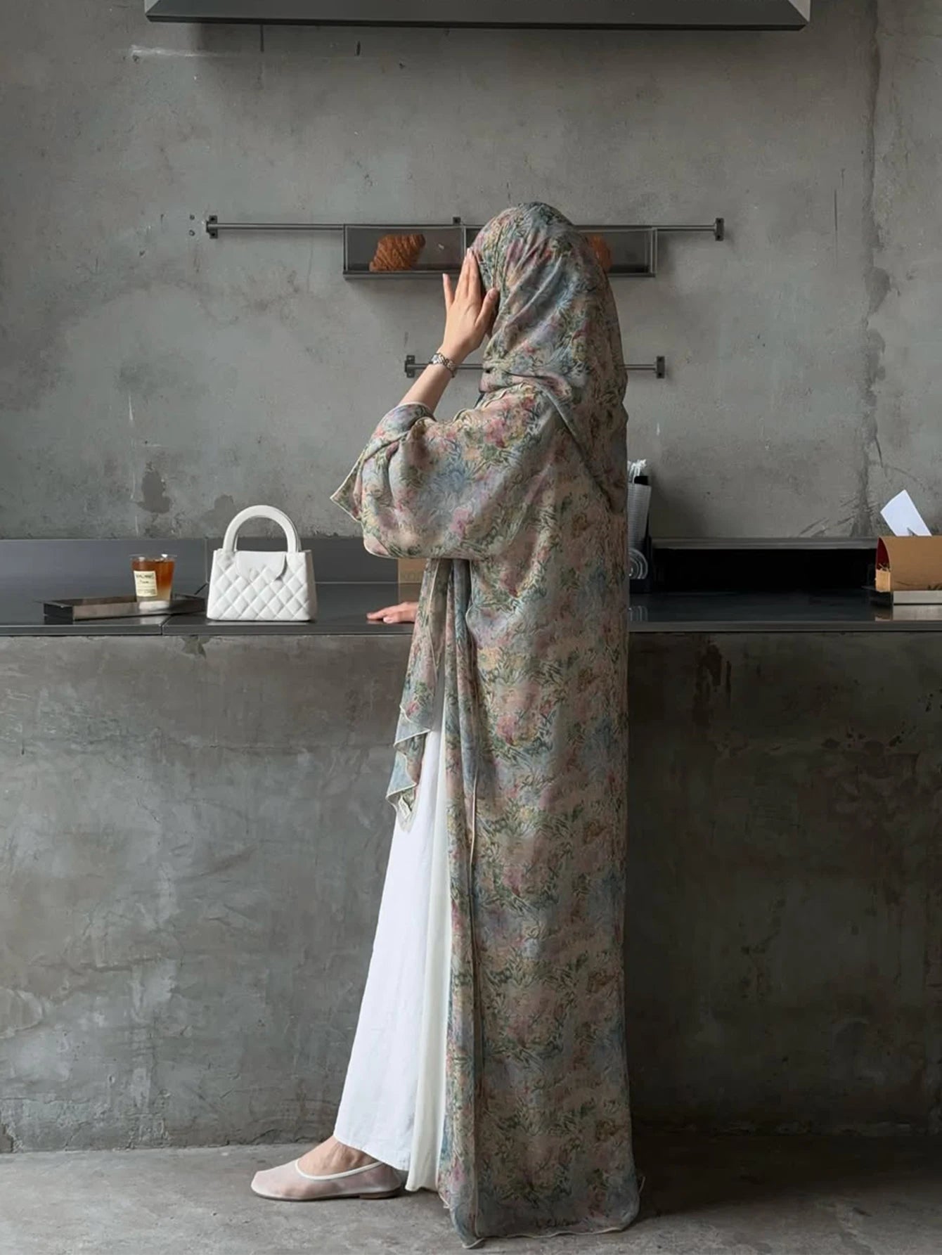ZAYMUR AQUARELLE ABAYA