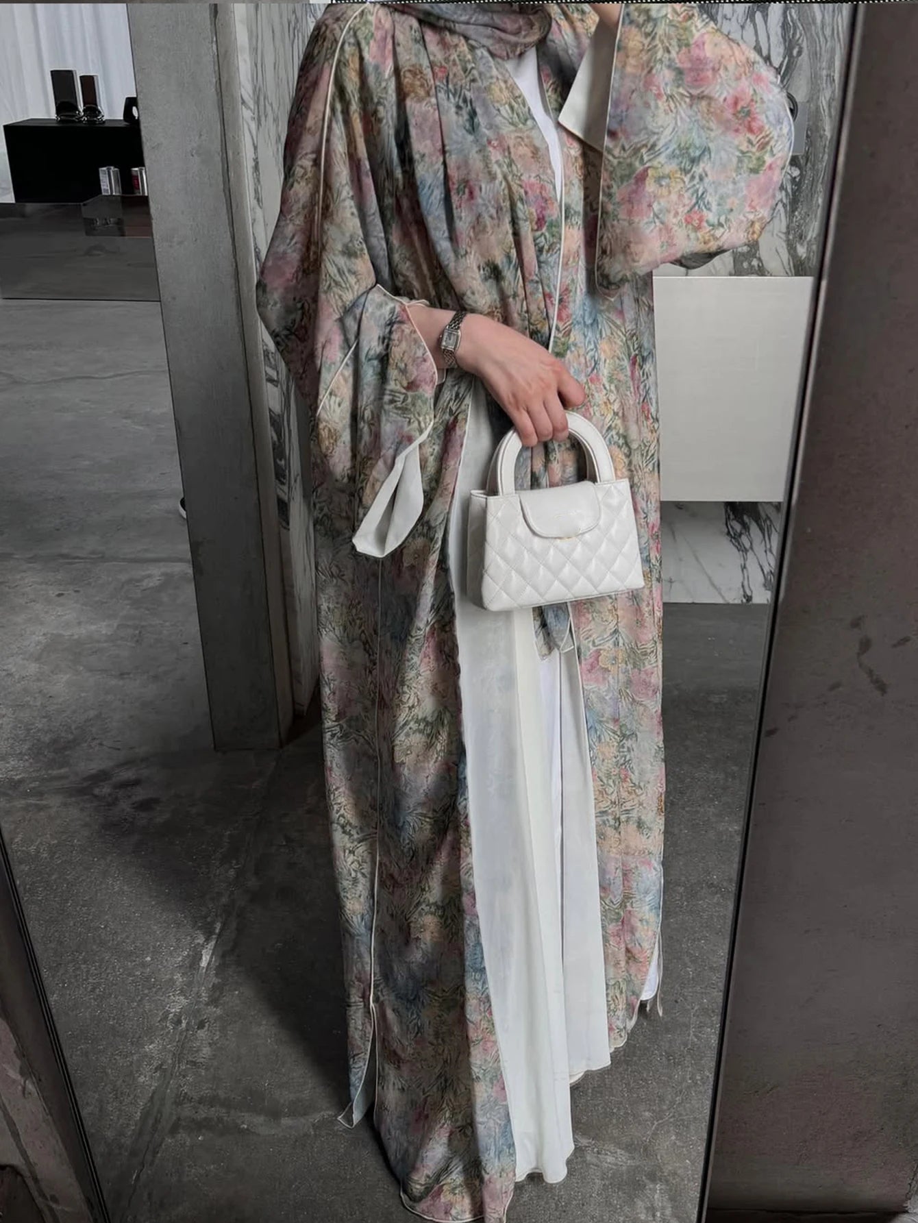 ZAYMUR AQUARELLE ABAYA